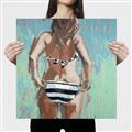 Picture of Beach Bum  _GroupedProduct_Square_Canvas_