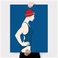 Picture of Swim Competition III  _GroupedProduct_Rectangle_Portrait_Canvas_