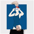 Picture of Swim Competition IV  _GroupedProduct_Rectangle_Portrait_Canvas_