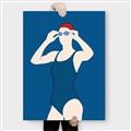 Picture of Swim Competition IV  _GroupedProduct_Rectangle_Portrait_Canvas_