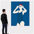 Picture of Swim Competition IV  _GroupedProduct_Rectangle_Portrait_Canvas_