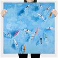 Picture of Surfboarders II  _GroupedProduct_Square_Canvas_