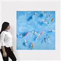 Picture of Surfboarders II  _GroupedProduct_Square_Canvas_