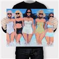 Picture of Beach Babes _GroupedProduct_Rectangle_Landscape_Canvas_