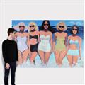 Picture of Beach Babes _GroupedProduct_Rectangle_Landscape_Canvas_