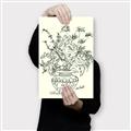 Picture of Drawn Florals I  _GroupedProduct_Rectangle_Portrait_Canvas_