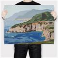 Picture of Cliff Beach _GroupedProduct_Rectangle_Landscape_Canvas_