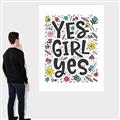 Picture of Yes Girl  _GroupedProduct_Rectangle_Portrait_Canvas_