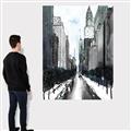 Picture of Snowy New York  _GroupedProduct_Rectangle_Portrait_Canvas_