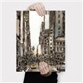 Picture of City Life  _GroupedProduct_Rectangle_Portrait_Canvas_