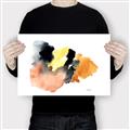 Picture of Watercolor with Orange _GroupedProduct_Rectangle_Landscape_Canvas_