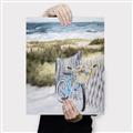 Picture of Biked to the Beach  _GroupedProduct_Rectangle_Portrait_Canvas_