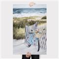 Picture of Biked to the Beach  _GroupedProduct_Rectangle_Portrait_Canvas_