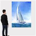 Picture of Sailing I  _GroupedProduct_Rectangle_Portrait_Canvas_