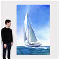 Picture of Sailing I  _GroupedProduct_Rectangle_Portrait_Canvas_