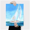 Picture of Sailing III  _GroupedProduct_Rectangle_Portrait_Canvas_