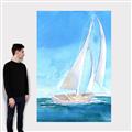 Picture of Sailing III  _GroupedProduct_Rectangle_Portrait_Canvas_