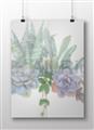 Picture of Succulent Group _GroupedProduct_Rectangle_Landscape_Unframed_Print_Only_