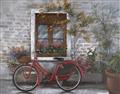 Picture of Red Bike _GroupedProduct_Rectangle_Landscape_Unframed_Print_Only_