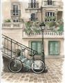 Picture of Parked Bike _GroupedProduct_Rectangle_Portrait_Unframed_Print_Only_