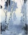 Picture of Winter Forest _GroupedProduct_Rectangle_Portrait_Unframed_Print_Only_