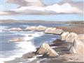 Picture of Rocky Coastline _GroupedProduct_Rectangle_Landscape_Unframed_Print_Only_
