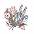 Picture of Ocean Coral l _GroupedProduct_Square_Unframed_Print_Only_