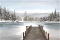 Picture of River After the Snowfall _GroupedProduct_Rectangle_Landscape_Unframed_Print_Only_
