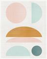 Picture of Pastel Modern II  _GroupedProduct_Rectangle_Portrait_Unframed_Print_Only_