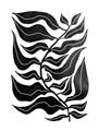 Picture of Noir Leaves I  _GroupedProduct_Rectangle_Portrait_Unframed_Print_Only_