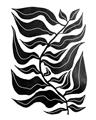Picture of Noir Leaves I  _GroupedProduct_Rectangle_Portrait_Unframed_Print_Only_