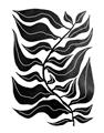 Picture of Noir Leaves I  _GroupedProduct_Rectangle_Portrait_Unframed_Print_Only_