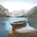 Picture of At the Dock  _GroupedProduct_Square_Unframed_Print_Only_