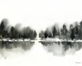 Picture of Misty Forest Black  _GroupedProduct_Rectangle_Landscape_Unframed_Print_Only_