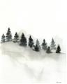 Picture of Misty Forest Trees _GroupedProduct_Rectangle_Portrait_Unframed_Print_Only_