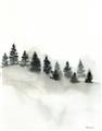 Picture of Misty Forest Trees _GroupedProduct_Rectangle_Portrait_Unframed_Print_Only_