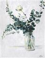 Picture of Flower in Bottle _GroupedProduct_Rectangle_Portrait_Unframed_Print_Only_