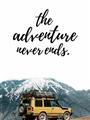 Picture of The Adventure Never Ends _GroupedProduct_Rectangle_Portrait_Photography _GroupedProduct_Rectangle_Portrait_Unframed_Print_Only_