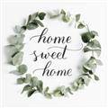 Picture of Home Wreath _GroupedProduct_Square_Unframed_Print_Only_