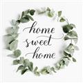 Picture of Home Wreath _GroupedProduct_Square_Unframed_Print_Only_