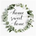 Picture of Home Wreath _GroupedProduct_Square_Unframed_Print_Only_