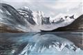 Picture of Snowy mountains _GroupedProduct_Rectangle_Landscape_Unframed_Print_Only_