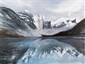 Picture of Snowy mountains _GroupedProduct_Rectangle_Landscape_Unframed_Print_Only_