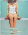 Picture of Pool Day _GroupedProduct_Rectangle_Portrait_Unframed_Print_Only_