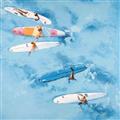 Picture of Surfboarders I  _GroupedProduct_Square_Unframed_Print_Only_