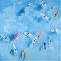 Picture of Surfboarders II  _GroupedProduct_Square_Unframed_Print_Only_