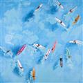 Picture of Surfboarders II  _GroupedProduct_Square_Unframed_Print_Only_