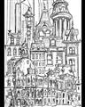 Picture of City Sketch I _GroupedProduct_Rectangle_Portrait_Unframed_Print_Only_