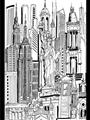 Picture of City Sketch II _GroupedProduct_Rectangle_Portrait_Unframed_Print_Only_