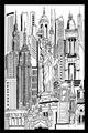 Picture of City Sketch II _GroupedProduct_Rectangle_Portrait_Unframed_Print_Only_